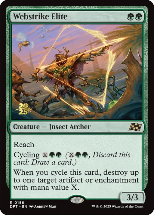 Webstrike Elite [Aetherdrift Prerelease Promos] - MTG Single
