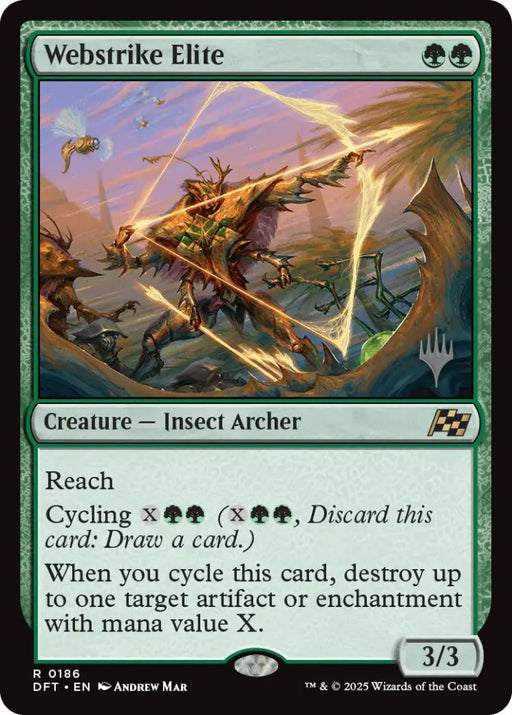 Webstrike Elite (Promo Pack) [Aetherdrift Promos] - MTG Single