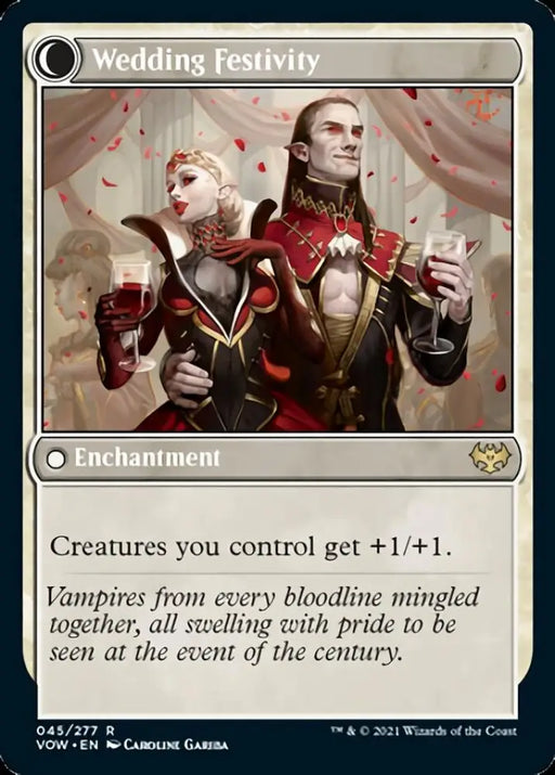 Wedding Announcement // Wedding Festivity [Innistrad: Crimson Vow] - MTG Single