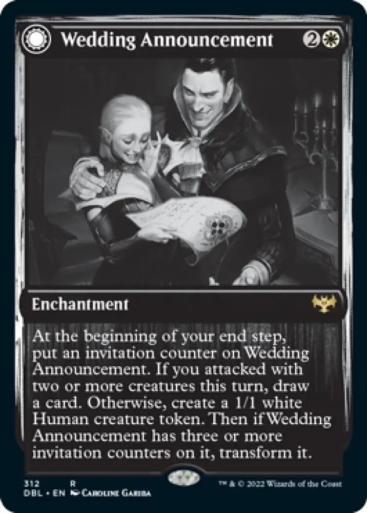 Wedding Announcement // Wedding Festivity [Innistrad: Double Feature] - MTG Single
