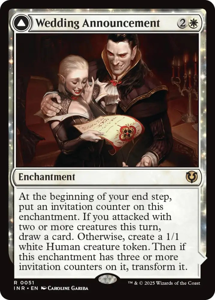 Wedding Announcement // Wedding Festivity [Innistrad Remastered] - MTG Single