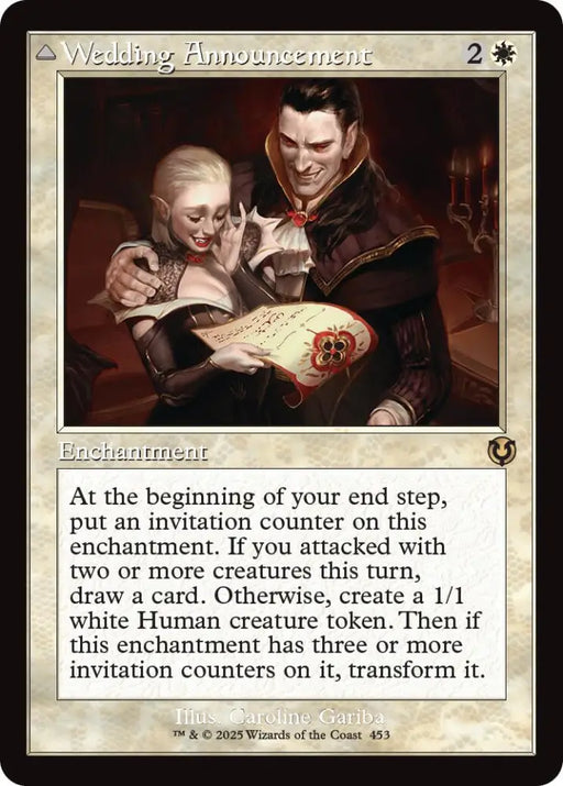 Wedding Announcement // Wedding Festivity (Retro Frame) [Innistrad Remastered] - MTG Single