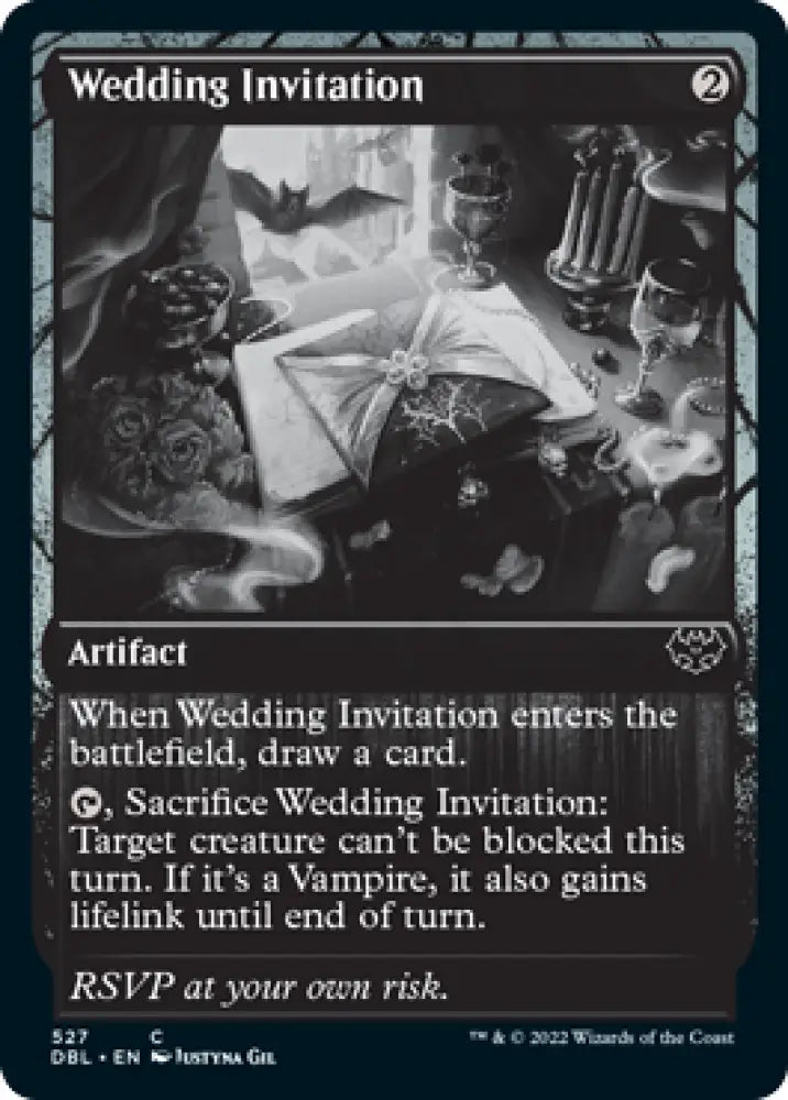 Wedding Invitation [Innistrad: Double Feature] - MTG Single