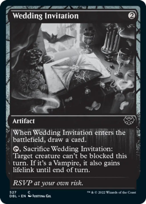 Wedding Invitation [Innistrad: Double Feature] - MTG Single