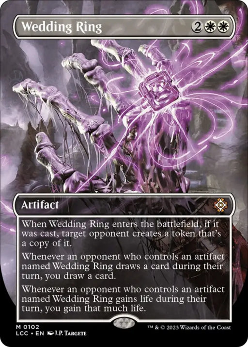 Wedding Ring (Borderless) [The Lost Caverns of Ixalan Commander] - MTG Single