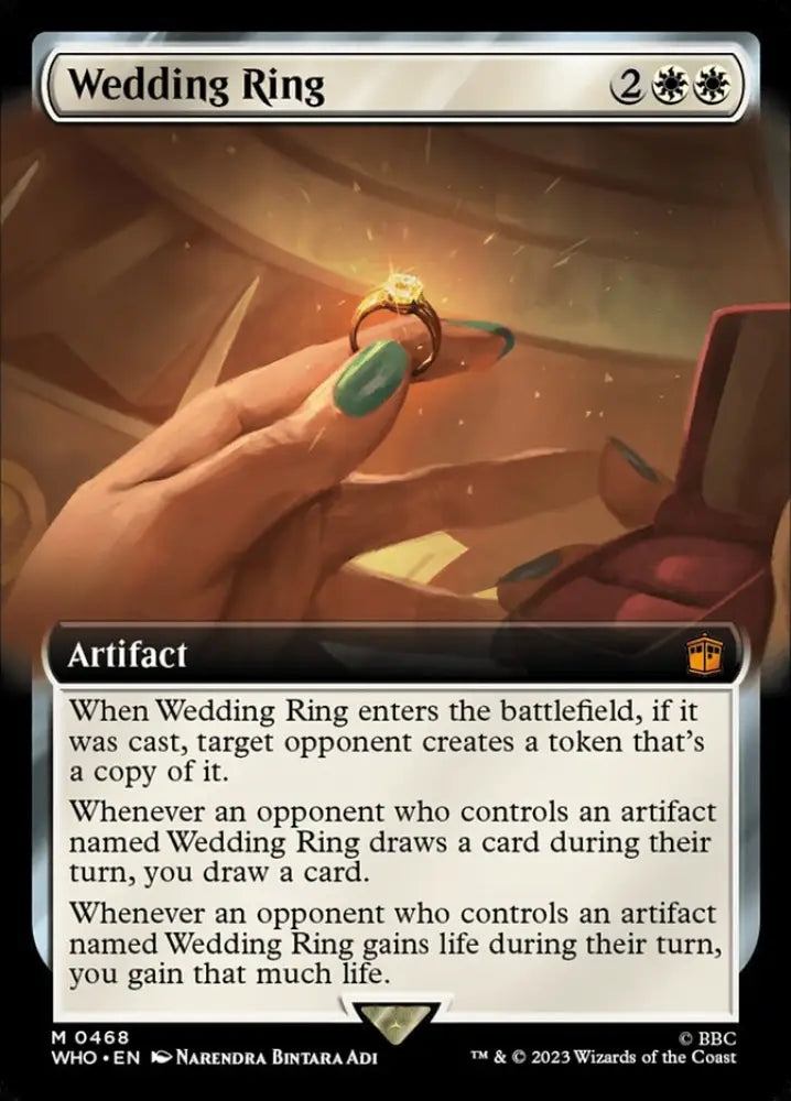 Wedding Ring (Extended Art) [Doctor Who] - MTG Single