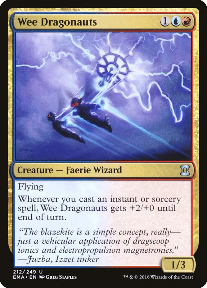 Wee Dragonauts [Eternal Masters] - MTG Single