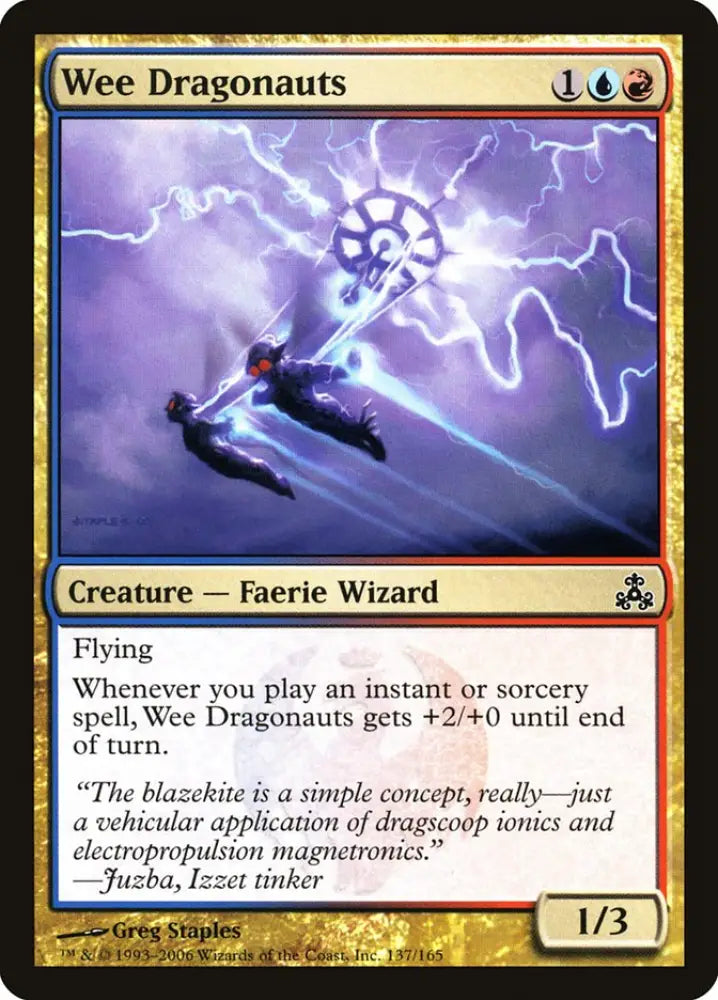 Wee Dragonauts [Guildpact] - MTG Single