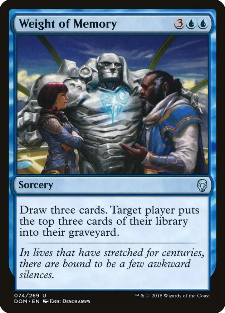 Weight of Memory [Dominaria] - MTG Single