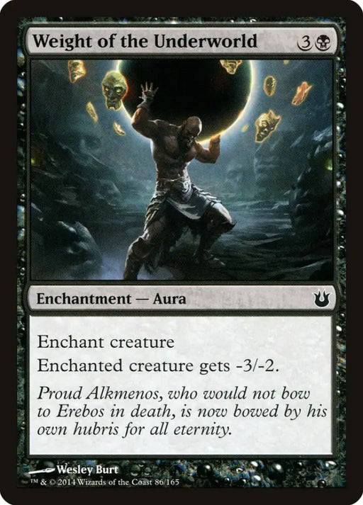 Weight of the Underworld [Born of the Gods] - MTG Single