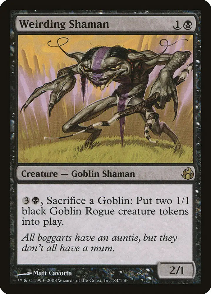 Weirding Shaman [Morningtide] - MTG Single