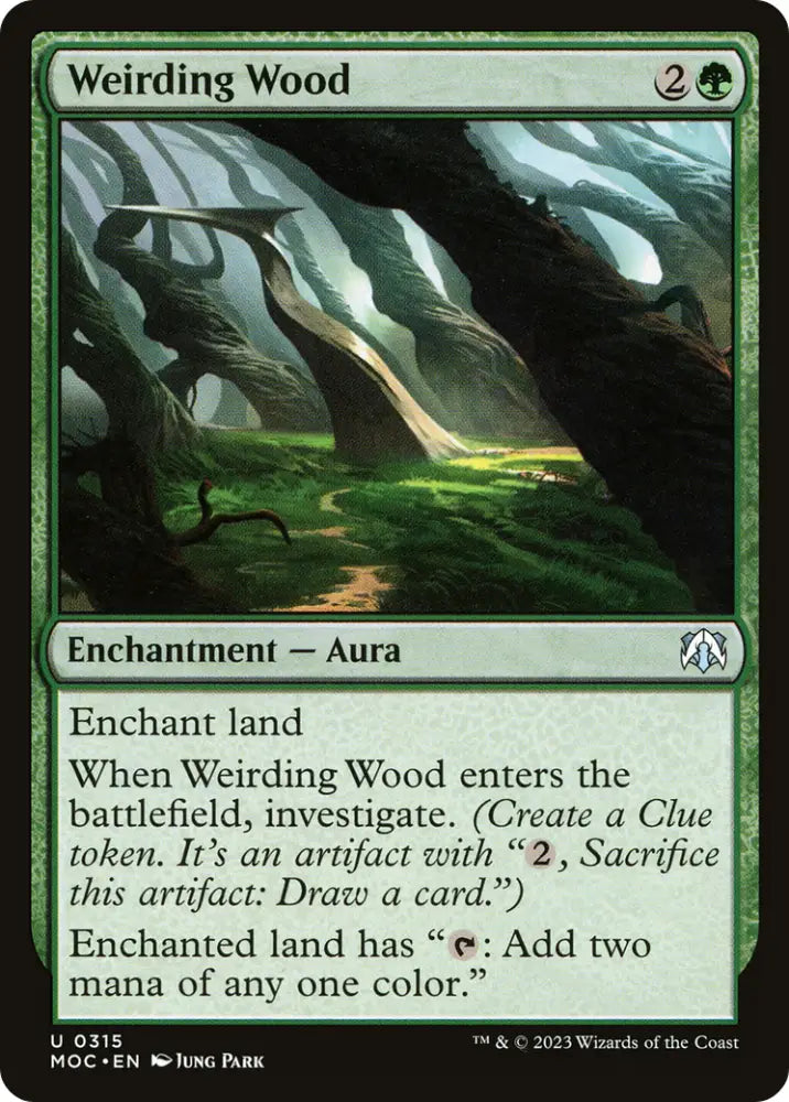 Weirding Wood [March of the Machine Commander] - MTG Single