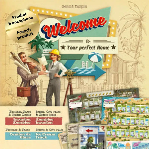 Welcome Extension 2 - Camion de glaces et zombies (FR) - Board Games