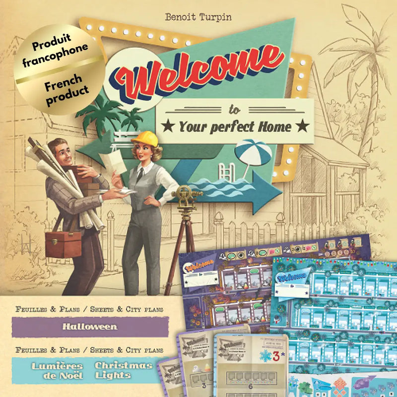 Welcome to Halloween and Christmas Lights Expansion 3 (ML) - Board Games