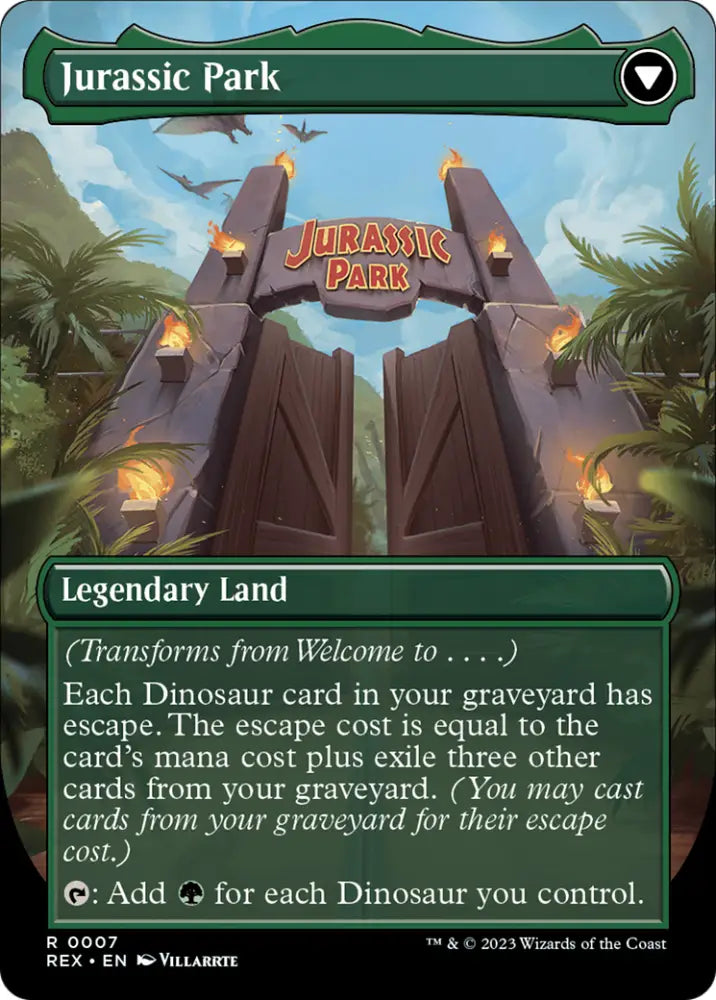 Welcome to... // Jurassic Park [Jurassic World Collection] - MTG Single
