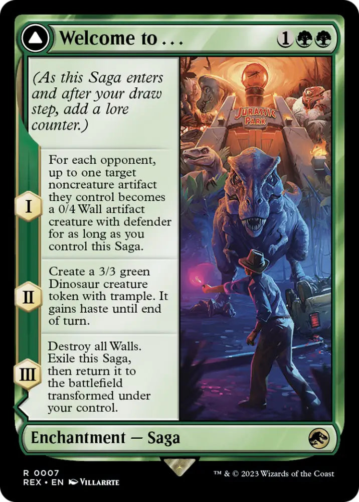 Welcome to... // Jurassic Park [Jurassic World Collection] - MTG Single