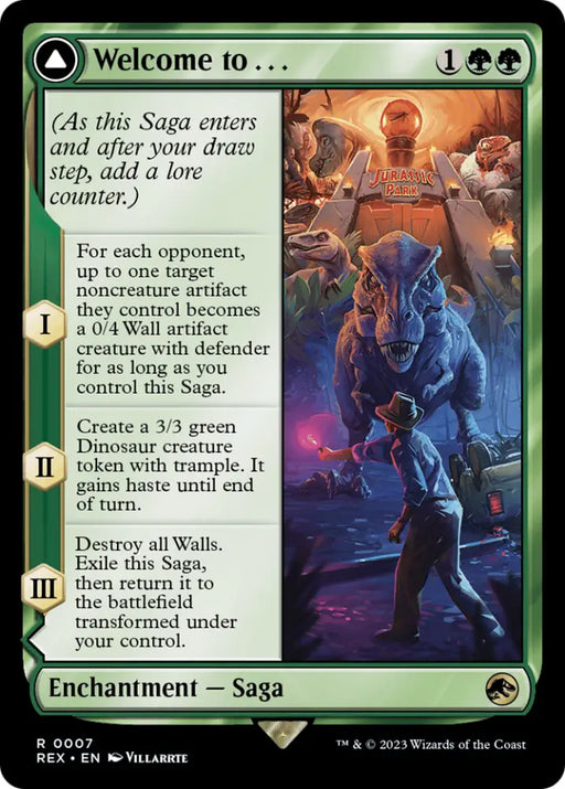 Welcome to... // Jurassic Park [Jurassic World Collection] - MTG Single