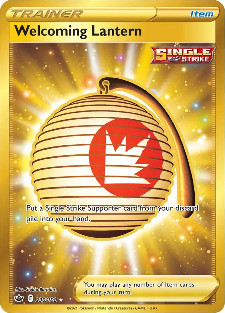 Welcoming Lantern (230/198) [Sword & Shield: Chilling Reign] - Pokemon Single