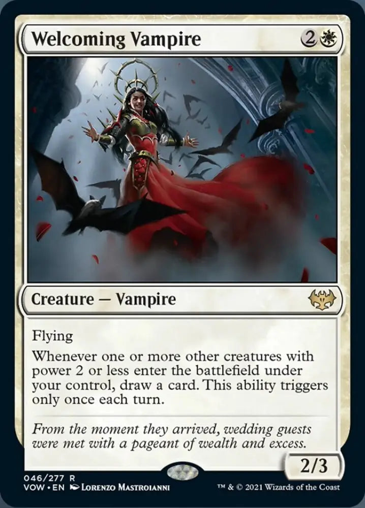 Welcoming Vampire [Innistrad: Crimson Vow] - MTG Single