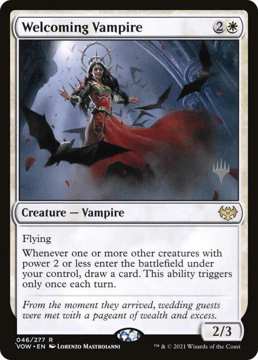 Welcoming Vampire (Promo Pack) [The Brothers’ War Promos] - MTG Single