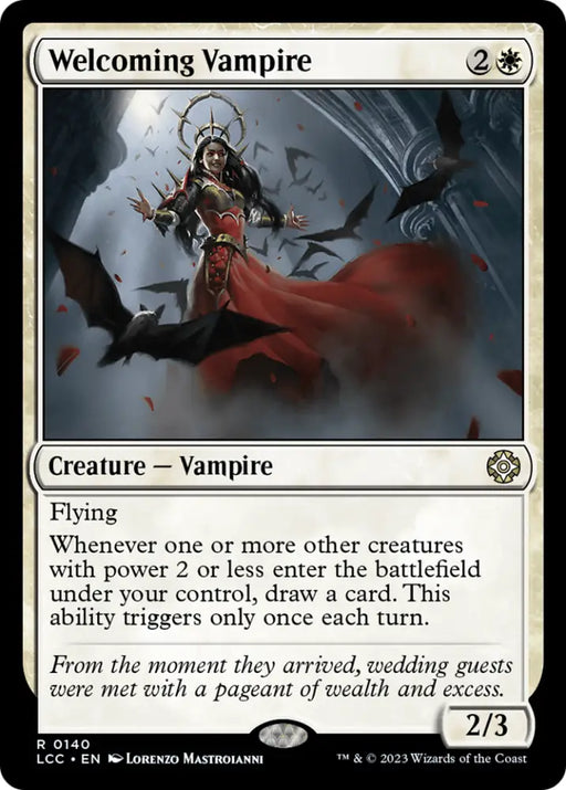 Welcoming Vampire [The Lost Caverns of Ixalan Commander] - MTG Single