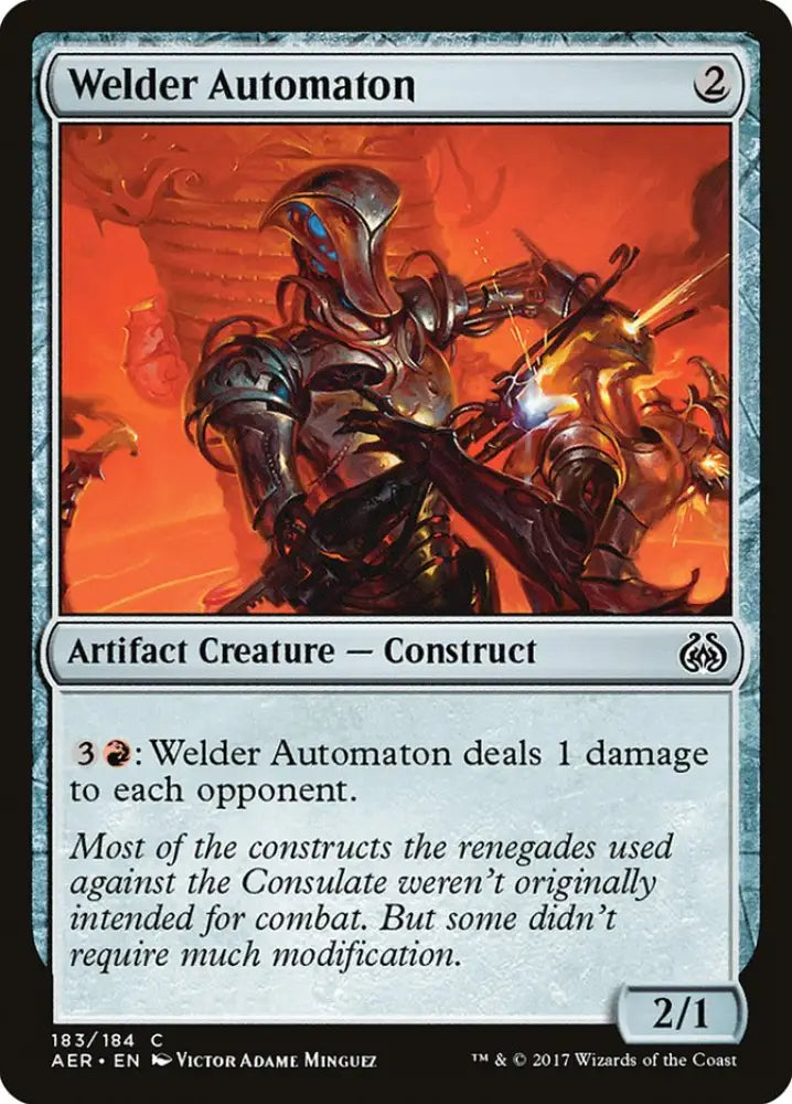 Welder Automaton [Aether Revolt] - MTG Single