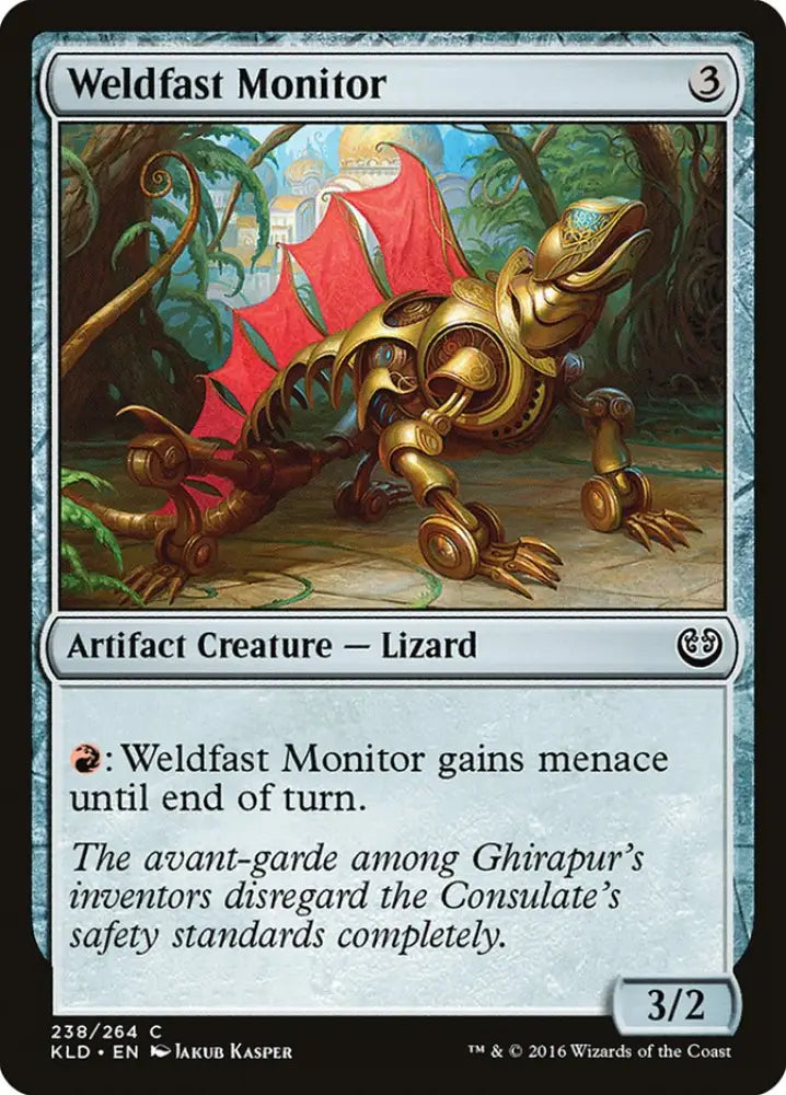 Weldfast Monitor [Kaladesh] - MTG Single