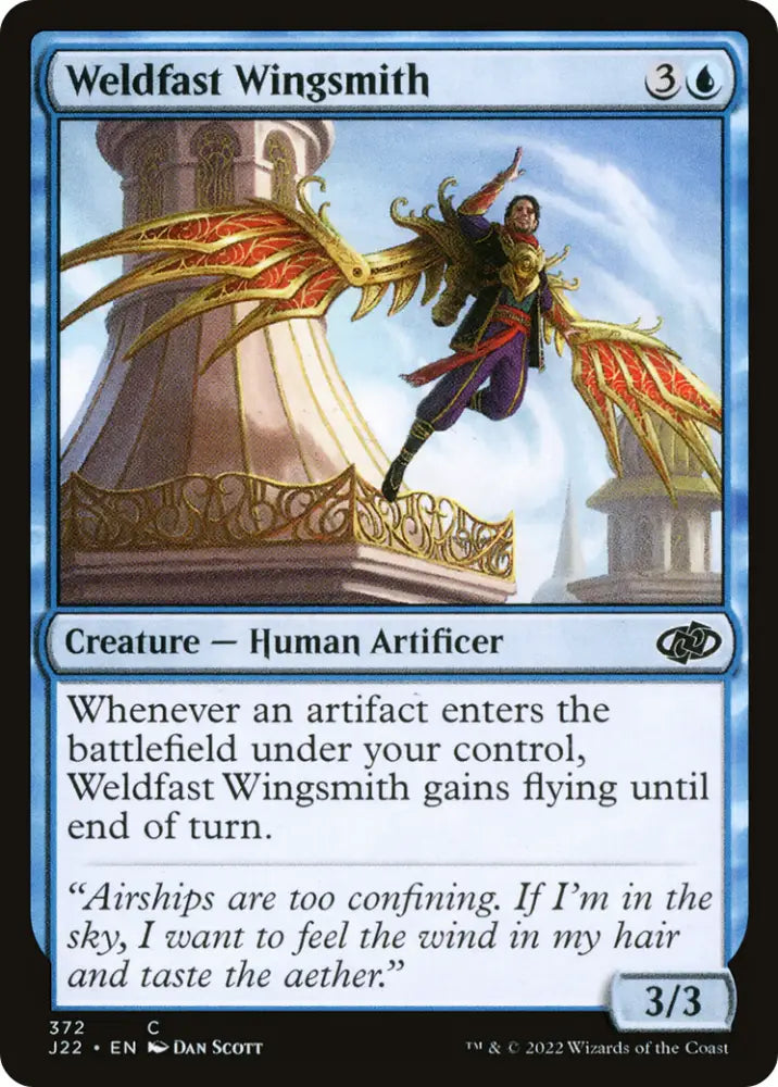Weldfast Wingsmith [Jumpstart 2022] - MTG Single