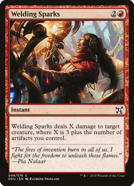 Welding Sparks [Duel Decks: Elves vs. Inventors] - MTG Single