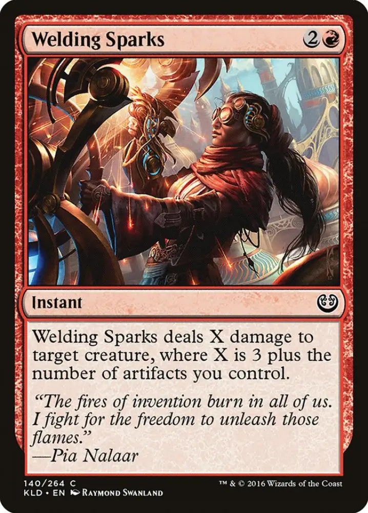 Welding Sparks [Kaladesh] - MTG Single