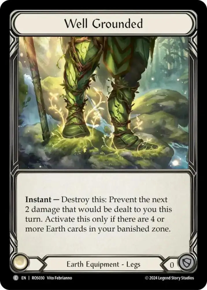 Well Grounded [Rosetta] Cold Foil - Flesh And Blood Single