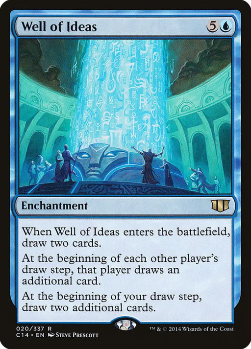 Well of Ideas [Commander 2014] - MTG Single