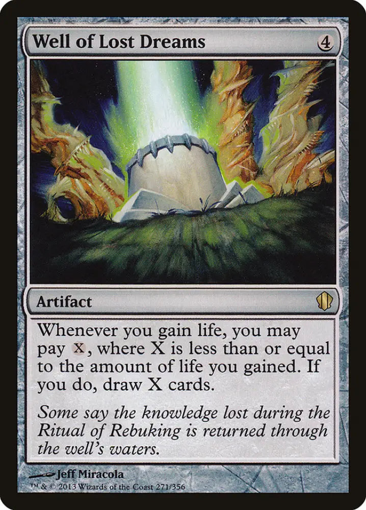 Well of Lost Dreams [Commander 2013] - MTG Single