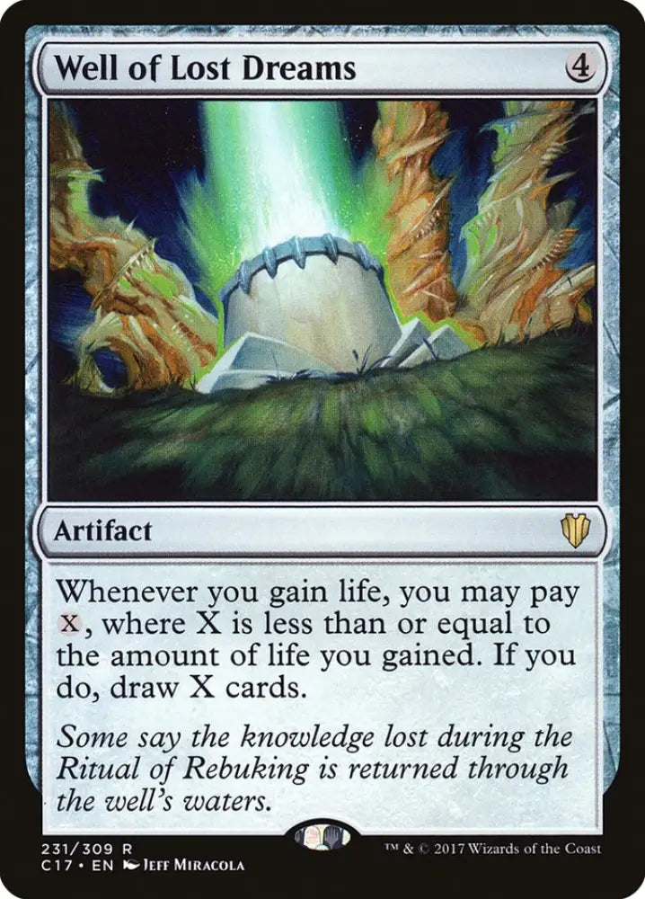 Well of Lost Dreams [Commander 2017] - MTG Single