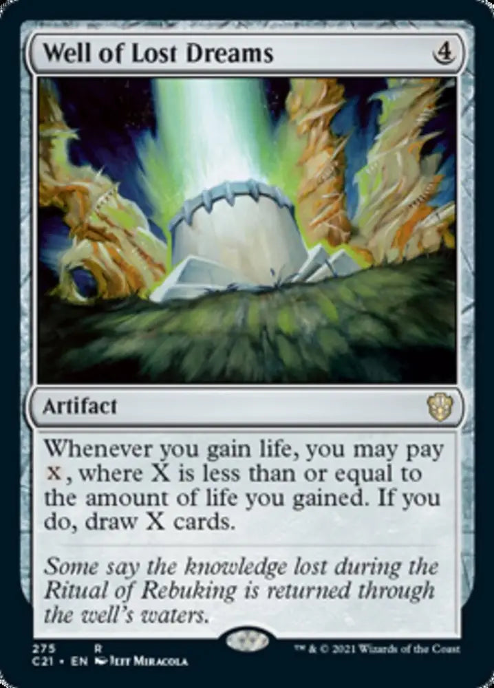 Well of Lost Dreams [Commander 2021] - MTG Single