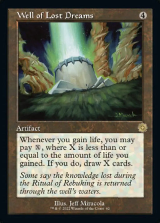 Well of Lost Dreams (Retro) [The Brothers’ War Retro Artifacts] - MTG Single