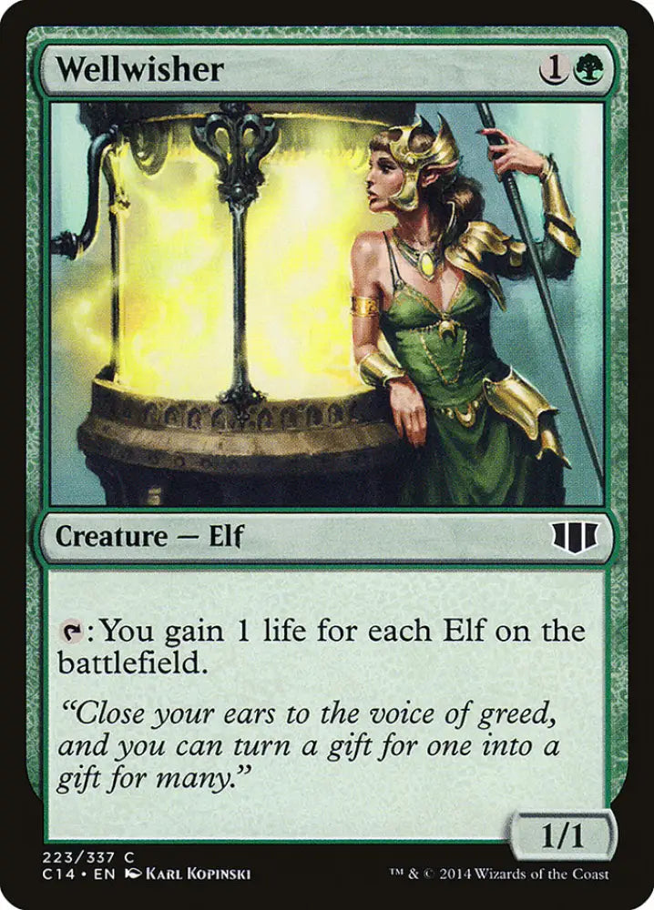 Wellwisher [Commander 2014] - MTG Single