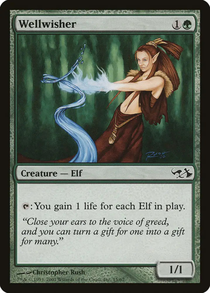 Wellwisher [Duel Decks: Elves vs. Goblins] - MTG Single