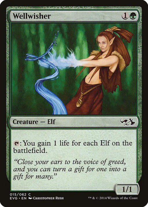 Wellwisher (Elves vs. Goblins) [Duel Decks Anthology] - MTG Single