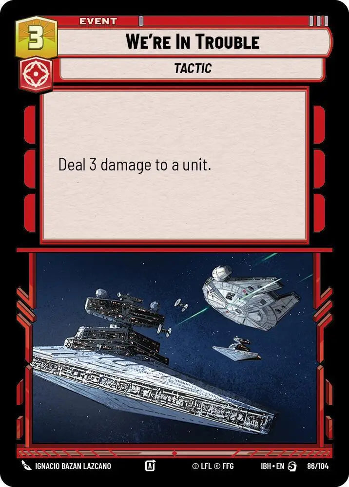 We're In Trouble (86/104) [Intro Battle: Hoth]