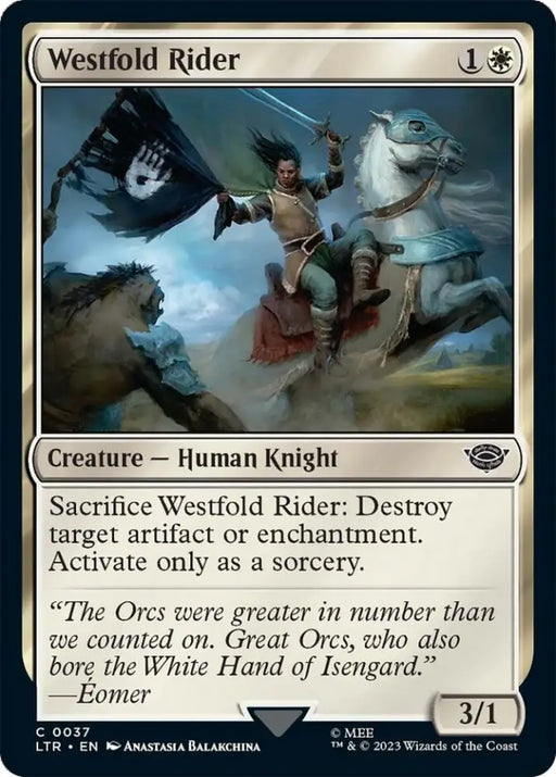 Westfold Rider [The Lord of the Rings: Tales of Middle-Earth] - MTG Single