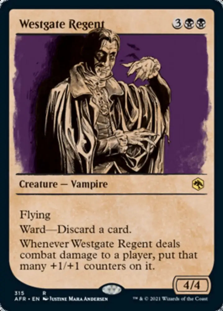 Westgate Regent (Showcase) [Dungeons & Dragons: Adventures in the Forgotten Realms] - MTG Single