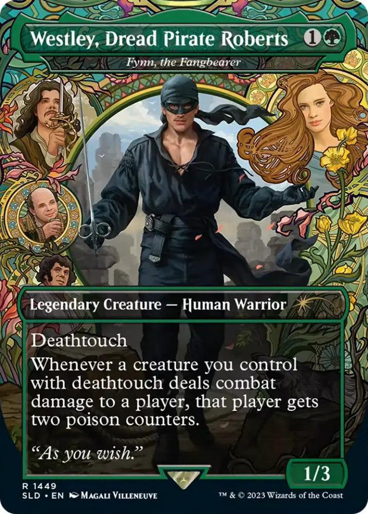 Westley Dread Pirate Roberts - Fynn the Fangbearer [Secret Lair Drop Series] - MTG Single