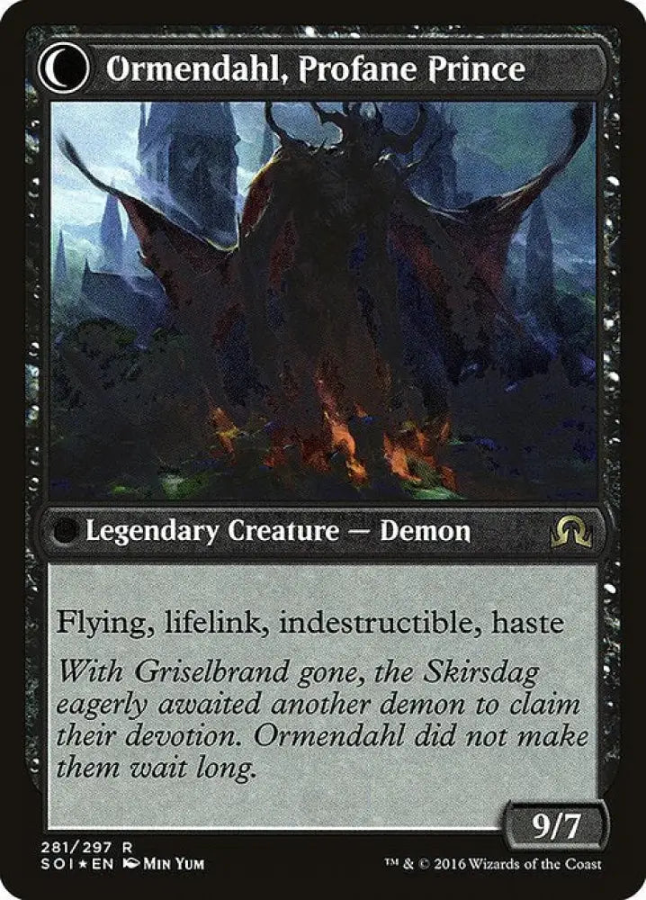Westvale Abbey (281) [Prerelease Cards] Reverse