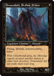 Westvale Abbey // Ormendahl Profane Prince (Retro Frame) [Innistrad Remastered] - MTG Single