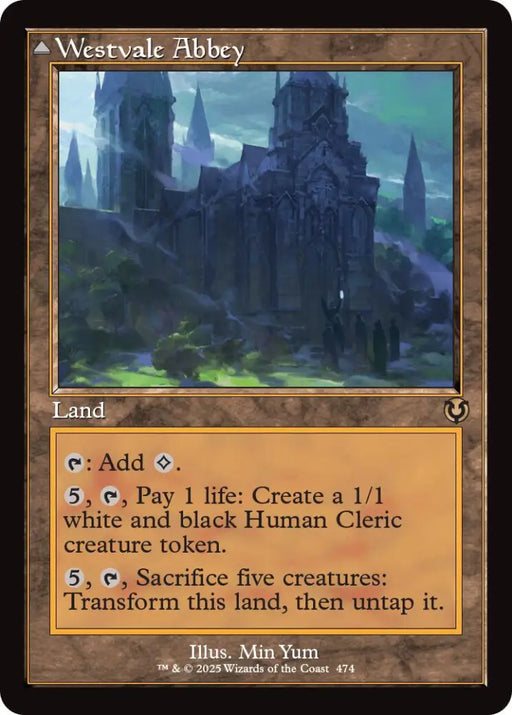 Westvale Abbey // Ormendahl Profane Prince (Retro Frame) [Innistrad Remastered] - MTG Single