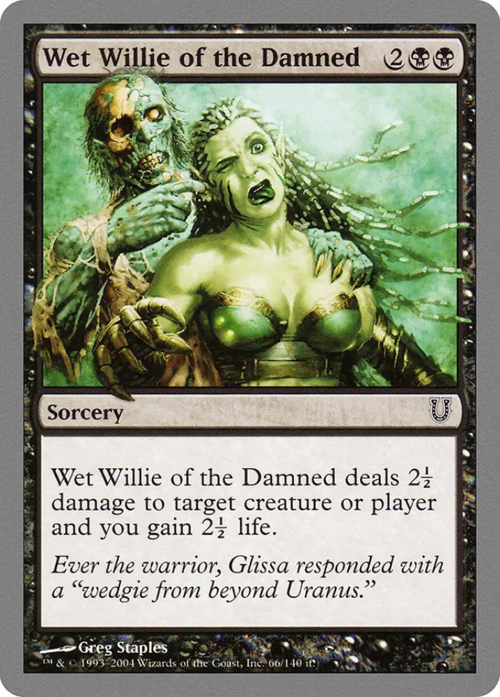 Wet Willie of the Damned [Unhinged] - MTG Single