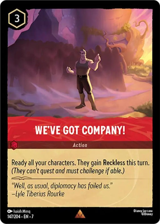 We’ve Got Company! (147/204) [Archazia’s Island] - Lorcana Single