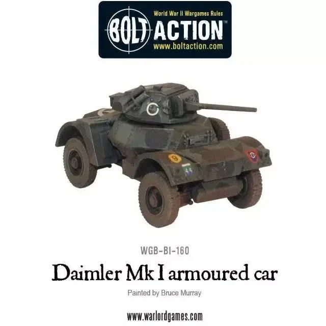 Bolt Action : Daimler Armoured Car Mk 1 (Précommande)