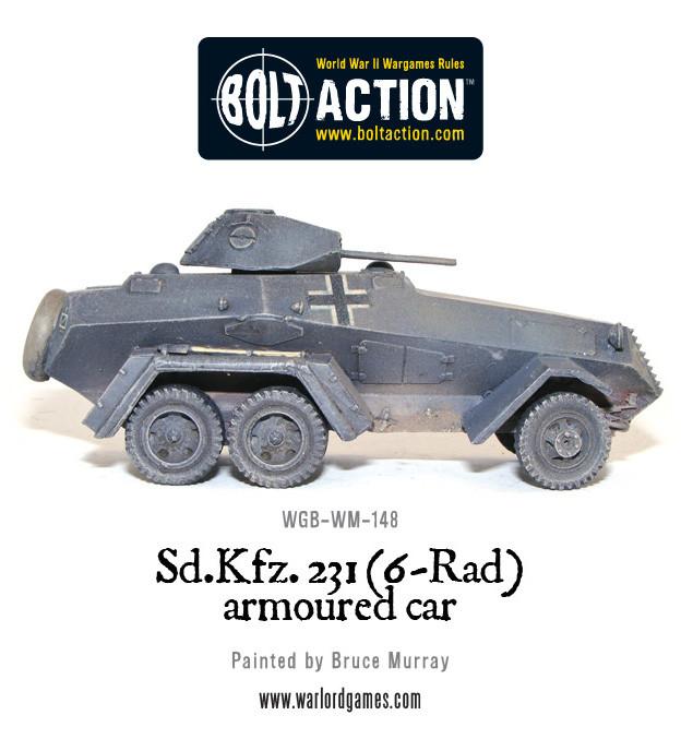 Bolt Action: Sd.Kfz 231 6-Rad Armoured Car (1943-45)